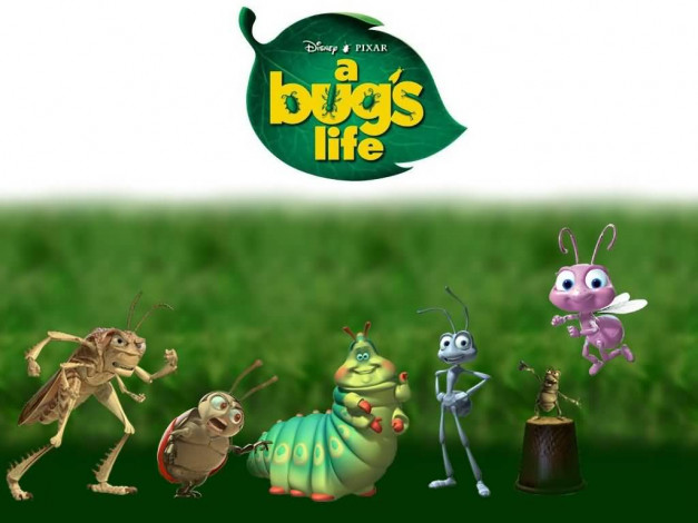 Обои картинки фото мультфильмы, bugs, life