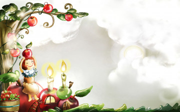 Картинка рисованные дети