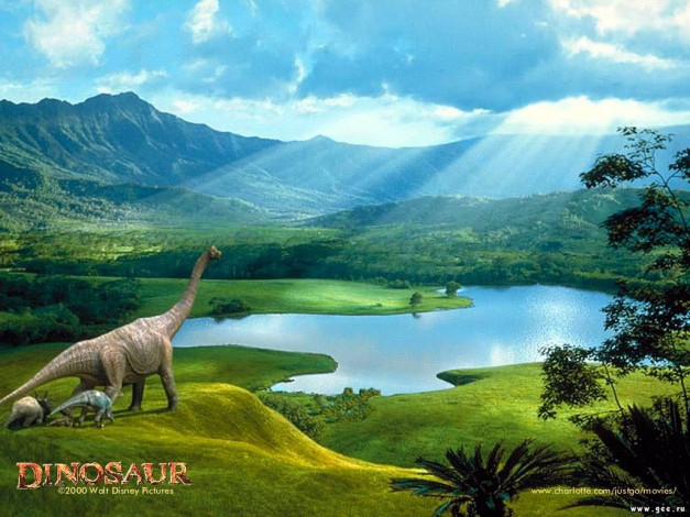 Обои картинки фото мультфильмы, dinosaur