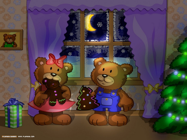 Обои картинки фото рисованные, животные