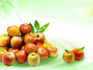 Картинка еда Яблоки