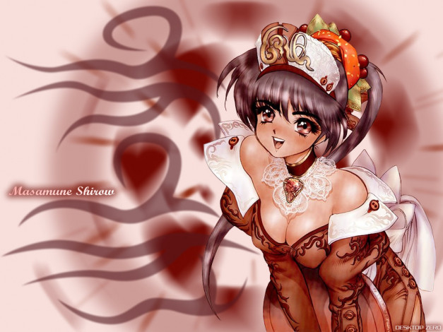 Обои картинки фото аниме, masamune, shirow, artbook