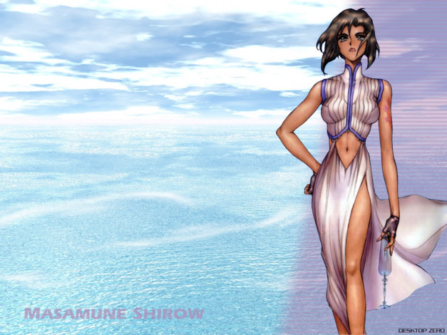 Обои картинки фото аниме, masamune, shirow, artbook