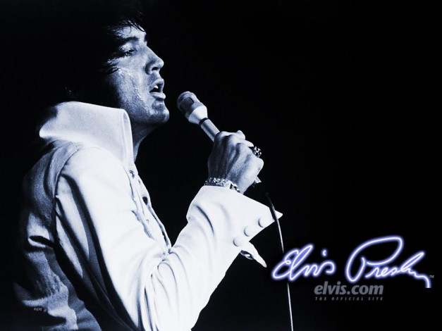 Обои картинки фото elvis, presley, музыка
