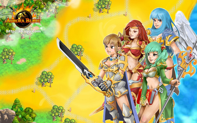 Обои картинки фото aurora, blade, видео, игры