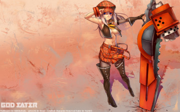 Картинка аниме god eater