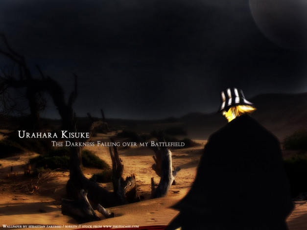 Обои картинки фото аниме, bleach, kisuke, urahara