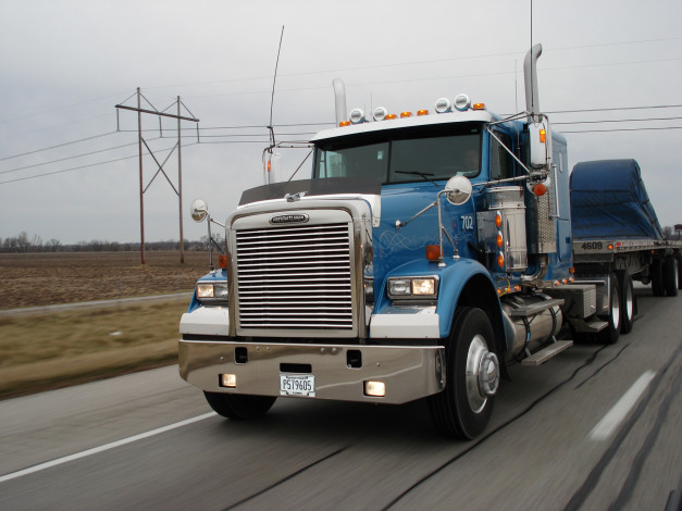 Обои картинки фото автомобили, freightliner