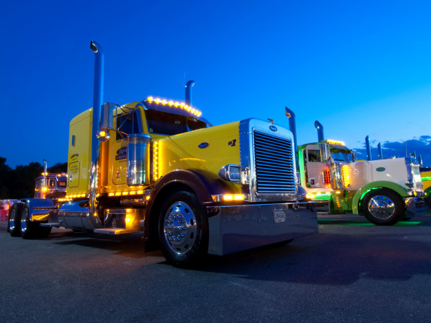 Обои картинки фото автомобили, peterbilt