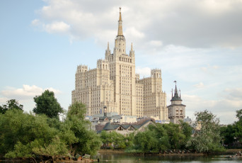 Картинка города москва россия вид из зоопарка