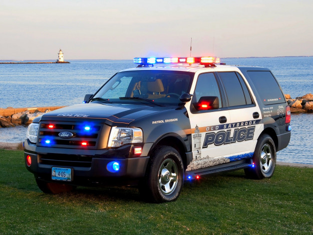 Обои картинки фото автомобили, полиция, ford