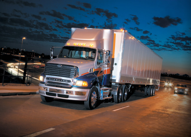 Обои картинки фото sterling, автомобили, грузовик, прицеп