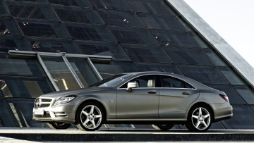 Картинка mercedes cls автомобили benz двигатели автобусы грузовики легковые подразделение daimler ag германия mercedes-benz