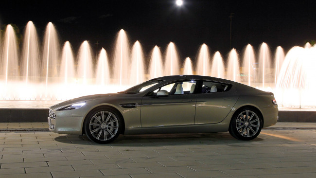 Обои картинки фото aston, martin, rapide, автомобили, элитные, ltd, компания, частная, великобритания