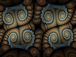 Картинка 3д+графика фракталы+ fractal цвета фон узор