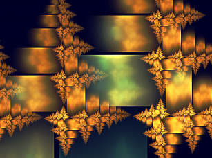 Картинка 3д+графика фракталы+ fractal цвета фон узор