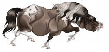 Картинка рисованное животные +сказочные +мифические фон