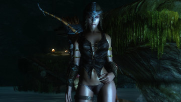 Картинка 3д+графика амазонки+ amazon доспехи фон девушка взгляд лук