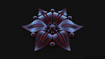 Картинка 3д+графика цветы+ flowers цвета фон узор