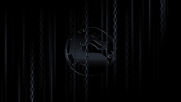 Картинка 3д+графика инь-Янь+ yin+yang цепи фон