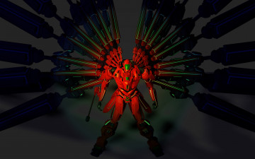 Картинка 3д+графика существа+ creatures mechwarrior фон