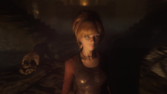 Обои картинки фото 3д графика, фантазия , fantasy, фон, взгляд, девушка