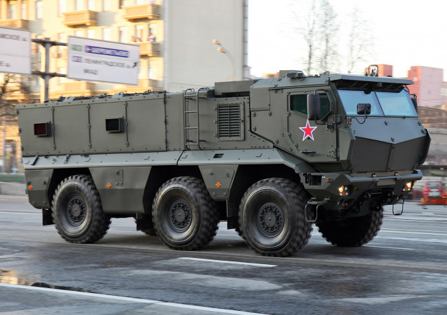 Обои картинки фото техника, военная техника, 2013г, тайфун-к, 63698, камаз