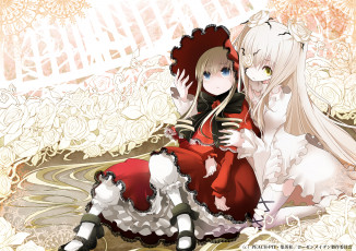 Картинка аниме rozen+maiden розы девушки арт tansuke shinku rozen maiden kirakishou