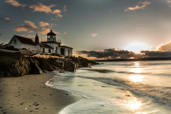 Картинка природа маяки побережье маяк