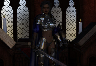 Картинка 3д+графика амазонки+ amazon девушка взгляд фон