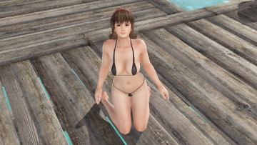 обоя 3д графика, люди , people, девушка, взгляд, фон