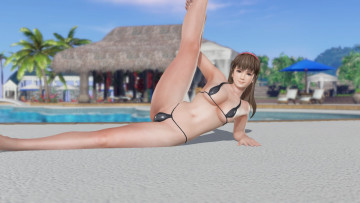 обоя 3д графика, люди , people, девушка, взгляд, фон