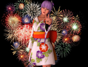 Картинка 3д+графика люди+ people фон взгляд девушка