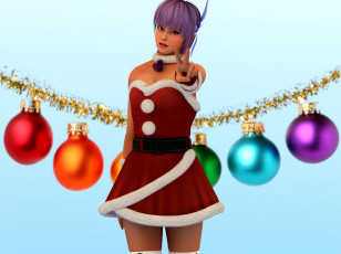 Картинка 3д+графика праздники+ holidays фон взгляд девушка