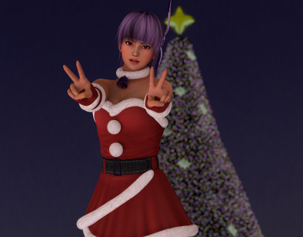 Обои картинки фото 3д графика, праздники , holidays, фон, взгляд, девушка