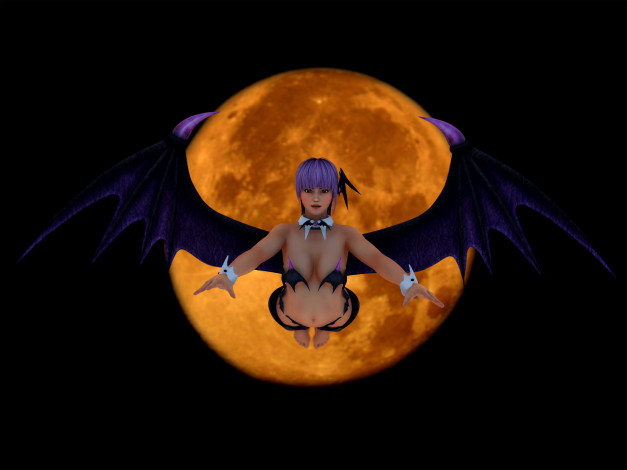 Обои картинки фото 3д графика, существа , creatures, фон, взгляд, девушка