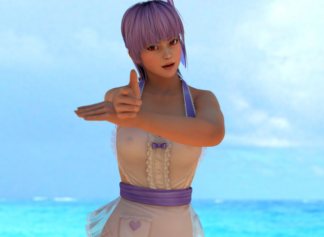 Обои картинки фото 3д графика, люди , people, фон, взгляд, девушка