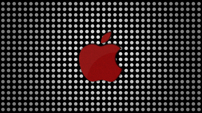 Обои картинки фото компьютеры, apple, фон, логотип