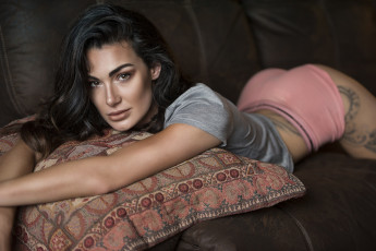 Картинка девушка девушки -unsort+ брюнетки темноволосые модель tanya+atherton