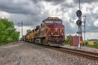 Картинка техника поезда состав локомотив