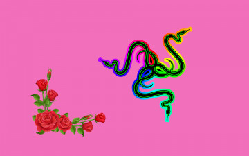 Картинка компьютеры razer фон логотип