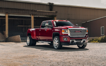 Картинка автомобили gm-gmc 2020 gmc sierra hd3500 heavy-duty pickup truck вид спереди экстерьер тюнинг американские