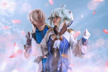 Картинка разное мужчина+женщина пара костюмы косплей образы