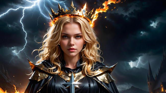 Обои картинки фото фэнтези, девушки, нейросети, графика, нейроарт, ai, art, нейронные, сети, рисунки, нейро, искусство