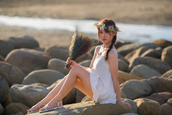 обоя девушки, - азиатки, девушка