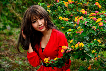 обоя девушки, - азиатки, девушка