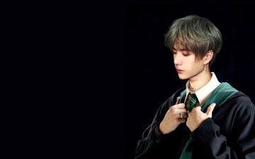 обоя мужчины, wang yi bo, ван, ибо, мантия, слизерин, галстук, кольцо