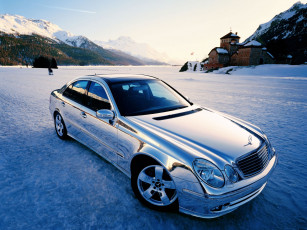 Картинка mercedes benz e500 calendar 2004 автомобили