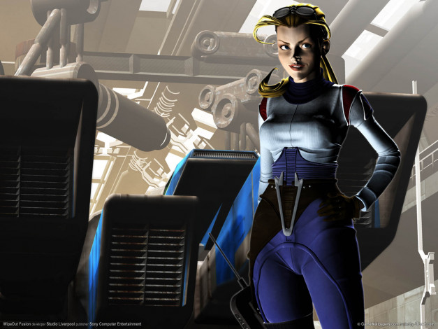 Обои картинки фото видео, игры, wipeout, fusion