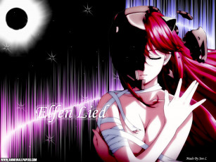 Картинка аниме elfen lied